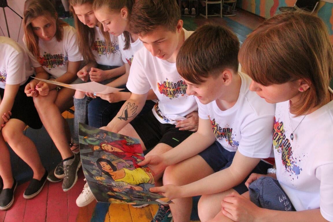 В детском лагере «Новокемп» прошли мероприятия, посвященные международному дню борьбы с наркоманией