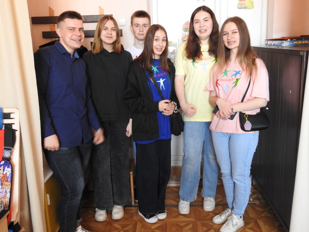 Волонтеры клуба «Созвездие» прошли стажировку в общественной организации «Радимичи – детям Чернобыля»